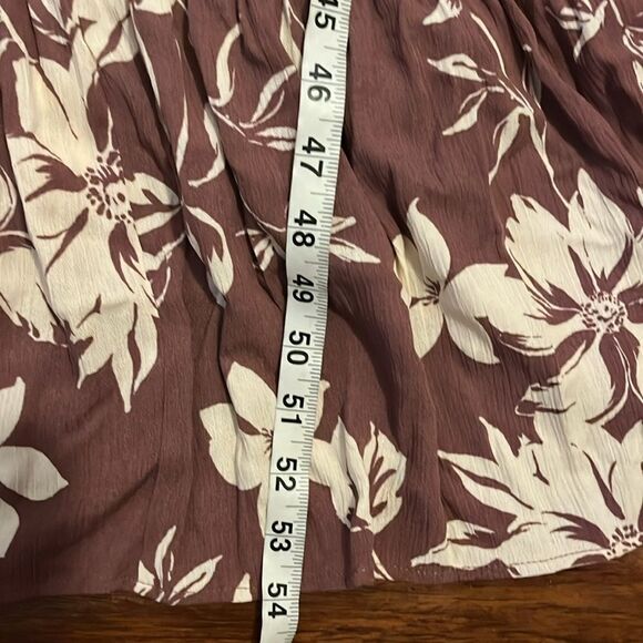 Torrid Emma Floral Gauze Lace Insert Maxi Dress Summer Spring Vacation Resort - Picture 11 of 14